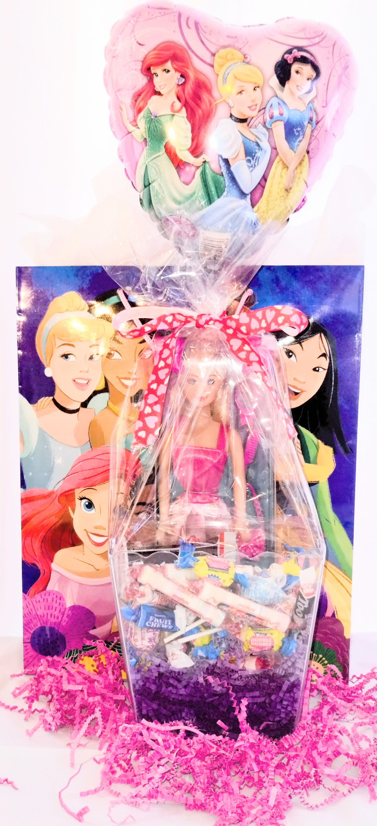 Candy Basket w/Doll & Balloon