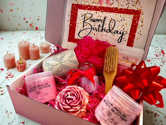Happy Birthday Gift Spa Box