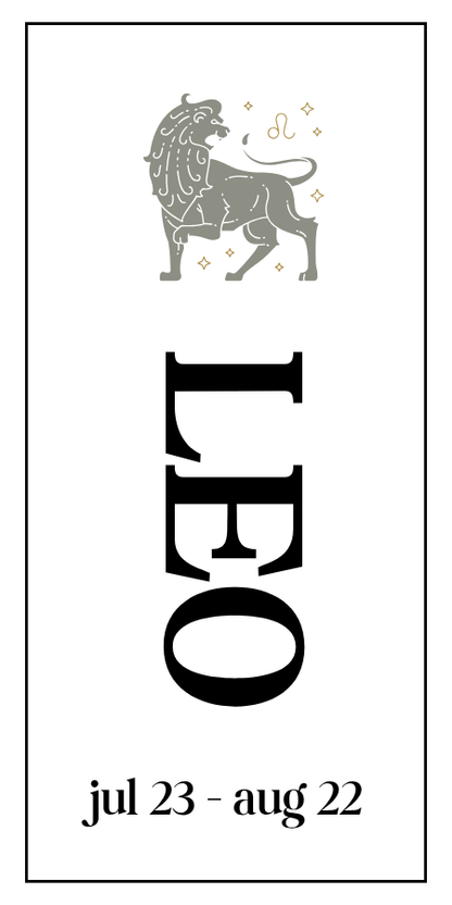 Black Stone Horoscope Candle