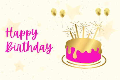 Happy Birthday Gift Card