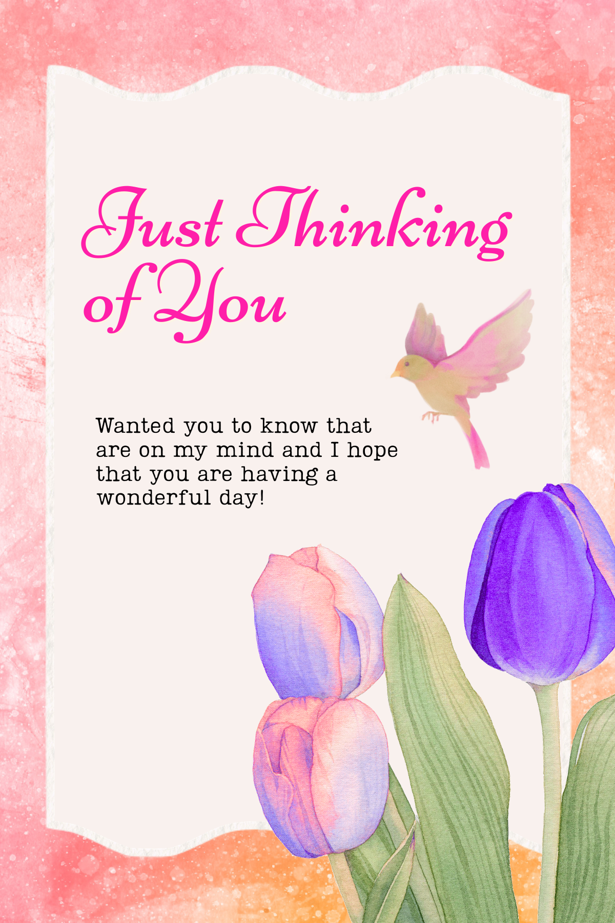 Think of You Card