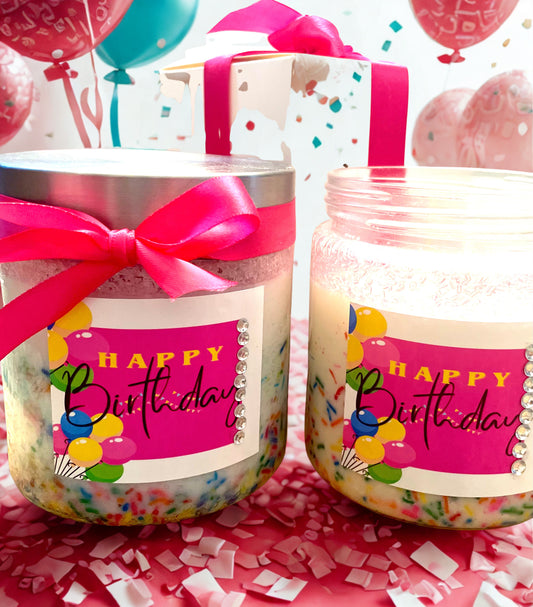 Happy Birthday Cake Candle